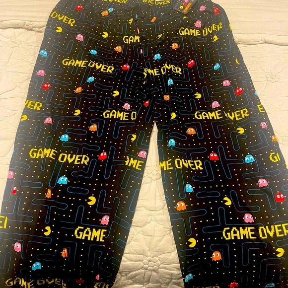 Pac-Man Pajamas Pacman Pijama Bottom Poshmark